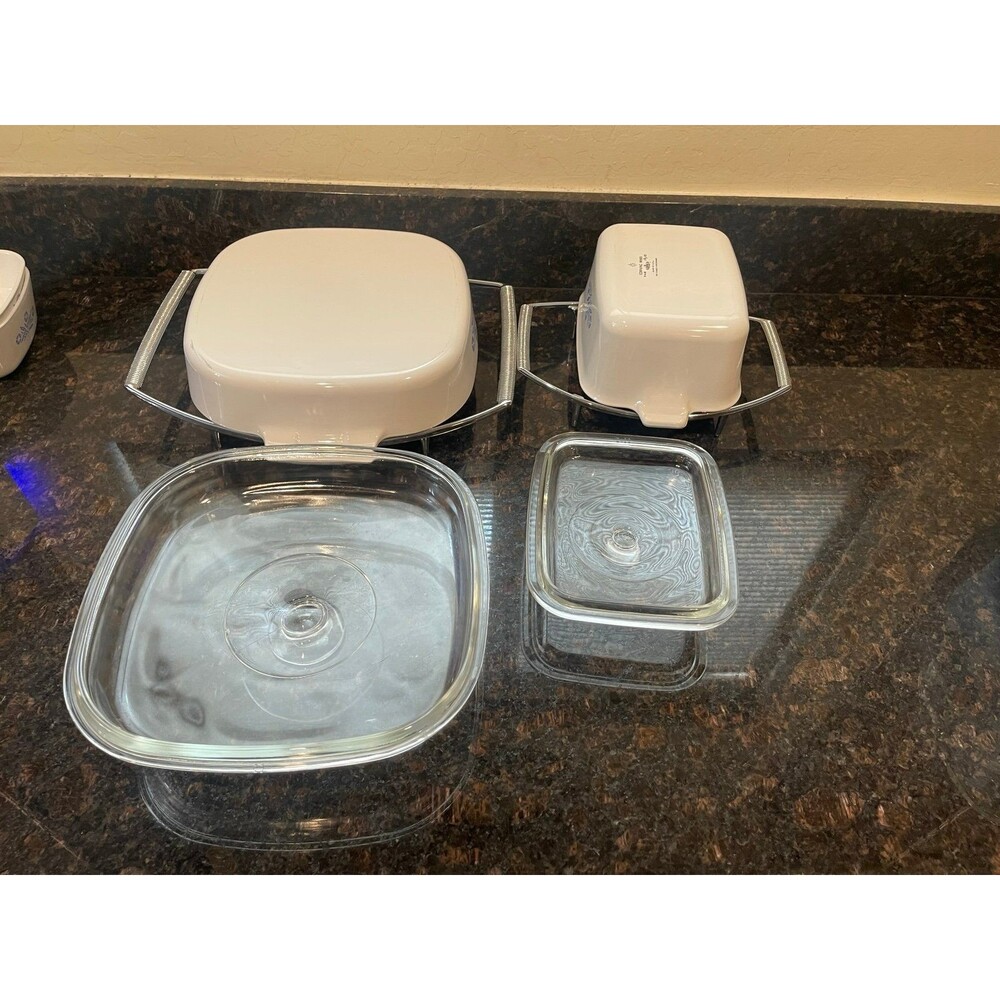 CorningWare blue Cornflower cookware 18-Piece Set - Picture 3 of 7